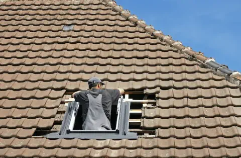 Pose de velux - Caugé